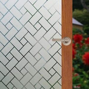 Arthome film de confidentialité pour fenêtre, sans colle statique givrée, protection uv, contrôle de la chaleur, décoration de la maison pour salon, salle de bain, chambre à coucher, cuisine, bureau (45 x 254 cm). Achetez en toute sérénité sur Diaytar