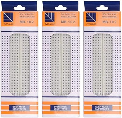 3 pièces hiletgo breadboard mb-102 830 points carte prototype sans soudure
