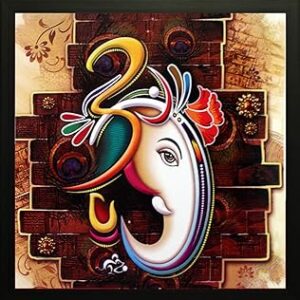 Peinture ganesha à effet spécial saf (sanfo89, 30 cm x 3 cm x 30 cm). Le meilleur du e-commerce discount réuni sur Diaytar
