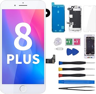 Remplacement d'écran pour iphone 8 plus avec bouton home 55 pouces