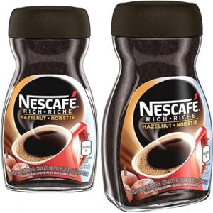 Café instantané nescafé aux noisettes riches, pot de 100 g | paquet de 2. Votre shopping simplifié de A à Z avec Diaytar