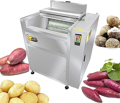 Machine à éplucher les pommes de terre électrique automatique pour commerciales