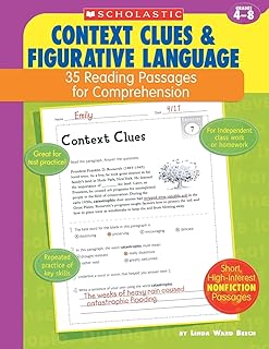 35 passages de lecture pour la compréhension : indices contextuels et langage figuré