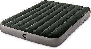 Lit pneumatique complet intex dura-beam prestige avec pompe à batterie
