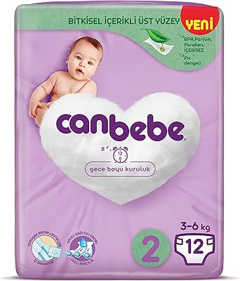Couches canby baby taille 2 séchage rapide canal d'écoulement absorbant