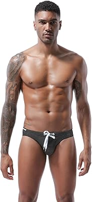 Maillots de bain bikini uni sexy pour hommes, maillots de bain pour hommes