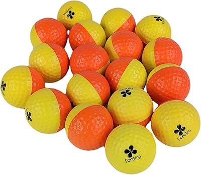 Fortra balles d'entraînement de golf en mousse paquet de 18 balles