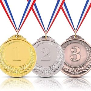 18 pièces médailles d'or argent bronze médailles des gagnants de style olympique pour enfants avec ruban pour les réunions scolaires événements sportifs célébration souvenirs 2.5. Profitez des meilleurs deals du Sénégal sur Diaytar