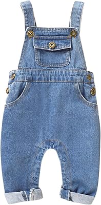 Lappa bébé garçon filles combinaison infantile denim barboteuse combinaison nouveau-né jean
