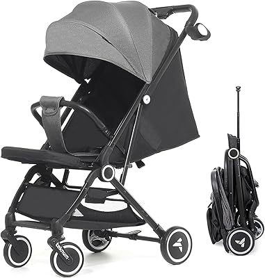 Poussette de voyage teknum pour bébé gris