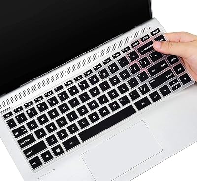 Housse de protection de clavier en silicone pour ordinateur portable hp pavilion x360