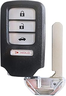 Clé de voiture intelligente de remplacement de pièces supplémentaires pour honda accord civic