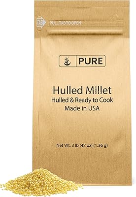 Ingrédients purs originaux millet décortiqué (3 lb) grains entiers, décortiqués et prêts à cuire, substitut sain au riz. La plateforme e-commerce qui démocratise la consommation : Diaytar