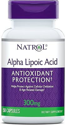 Natrol acide alpha-lipoïque 300 mg 50 gélules
