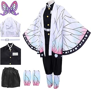 Costume de cosplay nezuko demon slayer unisexe pour adulte, ensemble de costumes d'halloween