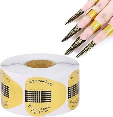 500 pièces de formes d'ongles pour extensions d'ongles en acrylique