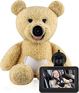 Moniteur vidéo de voiture vicoto, caméra de voiture pour bébé avec écran 5