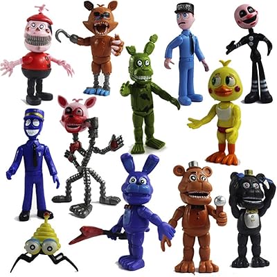 Skido 5 nights at freddy's figurines jouets pour enfants (ensemble de 12 pièces)