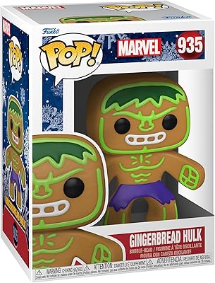 Funko 50660 pop marvel : jouet de collection multicolore holiday hulk s3