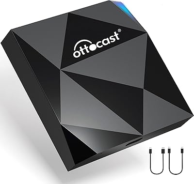 Adaptateur carplay sans fil ottocast 2022 vitesse la plus rapide dongle