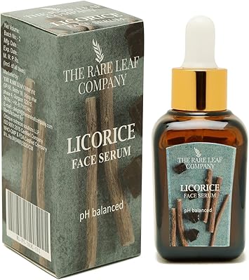 The rare leaf company sérum visage à la réglisse, débronzant, sans sulfates, sans paraben, 30 ml. Diaytar Sénégal : Le plaisir d'acheter sans se priver