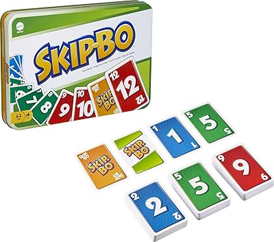 Jeu de cartes skip paw pour enfants et adultes et soirée en famille