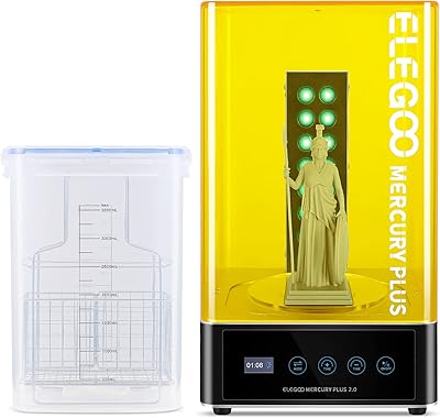 Elegoo mercury plus 2.0 grande machine de lavage et de polymérisation pour modèles
