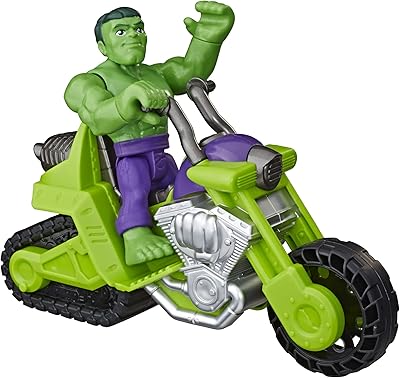 Super hero adventures playskool heroes marvel hulk tank toy - ensemble figurine