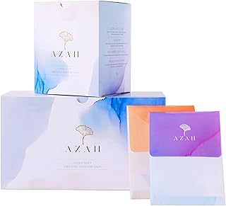 Serviettes hygiéniques biologiques ultra douces azh (30 serviettes, xl)