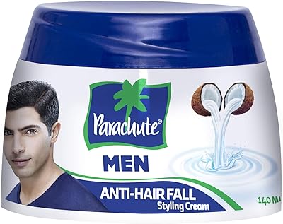 Crème coiffante pour traitement contre la chute des cheveux parachute pour hommes, 140