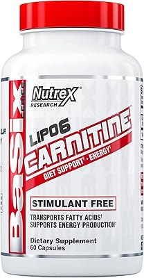 Naturix research, lipo-6 carnitine, 60 gélules liquides