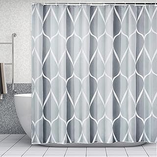Rideau de douche sagreni, 200 x 180 cm (l x h) ensemble