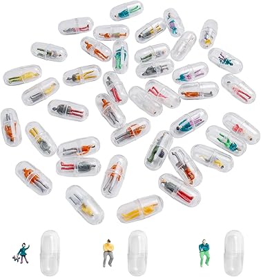 Aydinids 40 pièces ensemble de figurines de personnes mini scène miniature modèle