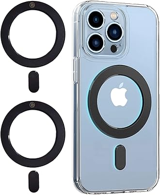 Anneau magnétique universel dynamxed magsafe autocollant compatible avec les accessoires magsafe et chargement