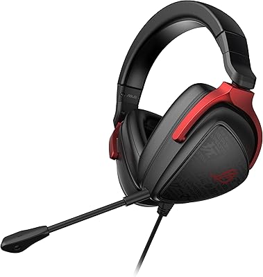 Casque de jeu filaire asus rog delta s core