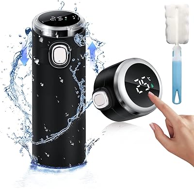 Tasse thermos intelligente bouteille d'eau nikomi 400 ml affichage de la température