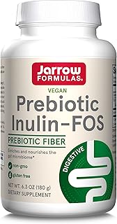 Poudre d'inuline phos de jarrow formulas, fibre prébiotique soluble favorise la santé intestinale