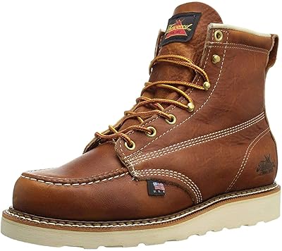 Bottes de travail thorogood american heritage 6" à bout moc pour hommes