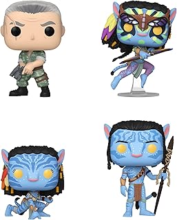 Funko pop! avatar : la voie de l'eau lot de 4