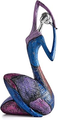 Statues de sculpture d'art abstrait octdays, figurine de femme abstraite en céramique moderne