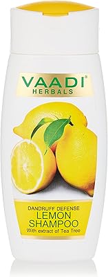 Shampoing antipelliculaire vadi herbals à l'extrait de citron et d'arbre à thé, 110