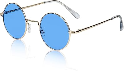 Lunettes de soleil hippie rondes rétro sunny pro avec petits verres