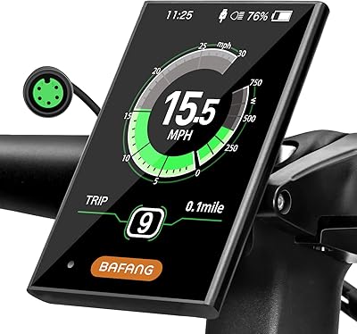 Écran d'affichage de vélo électrique bafang 3,5 pouces dpc18 pour vélo électrique bbs01b