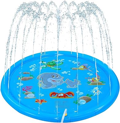 Joyway grand tapis d'arrosage d'eau pour bébé de 70 pouces jeu pour bébés