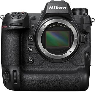 Caméscope sans miroir nikon z9 fx 45,7 mp 8k, noir