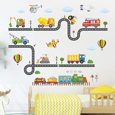 Decowall sg-2107 autocollants muraux adhésifs amovibles amovibles décoration de la maison pour chambre