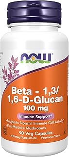 Now suppléments, bêta 1,3/1,6-d-glucane 100 mg avec champignon maitake, 90 gélules végétariennes. Diaytar Sénégal : Innovation digitale et prix attractifs