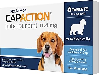 Pet armor caption traitement oral contre les puces pour chiens (nitenharm)