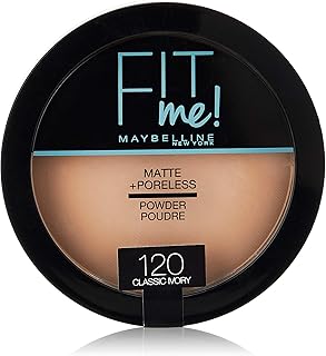 Poudre pour le visage sans pores mate fit me de maybelline - 120
