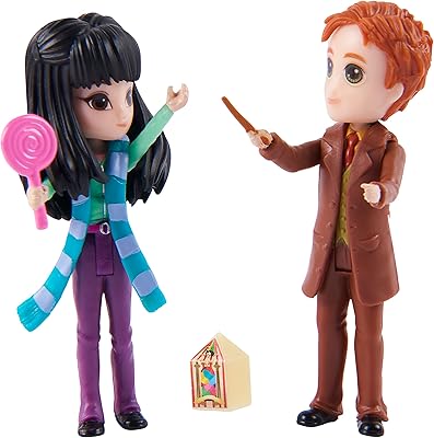 Wizarding world harry potter magical minis cho chang et george weasley, ensemble